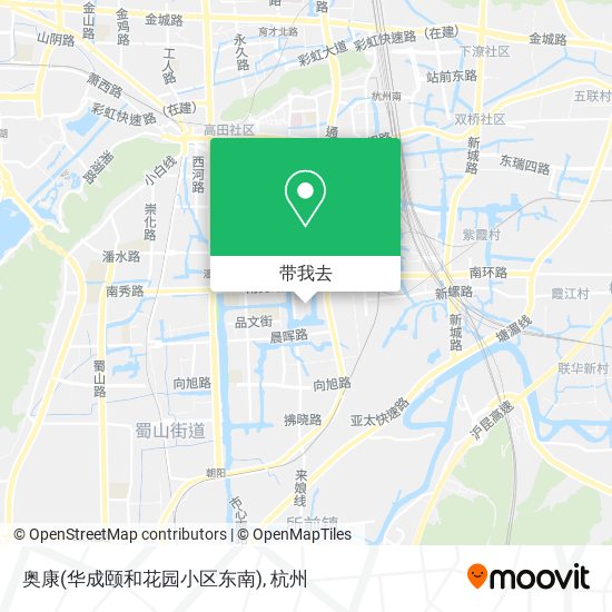 奥康(华成颐和花园小区东南)地图