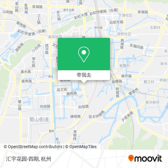汇宇花园-四期地图