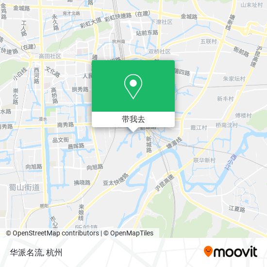 华派名流地图