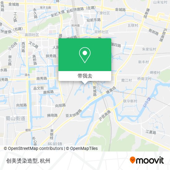 创美烫染造型地图