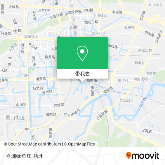 今湘缘鱼庄地图