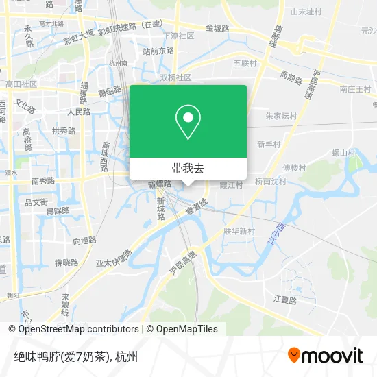 绝味鸭脖(爱7奶茶)地图