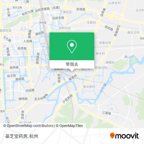 葆芝堂药房地图