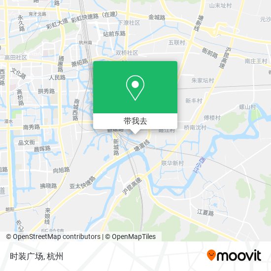 时装广场地图
