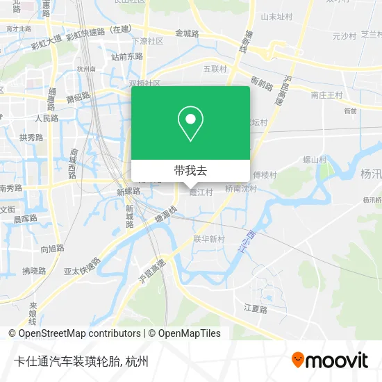 卡仕通汽车装璜轮胎地图