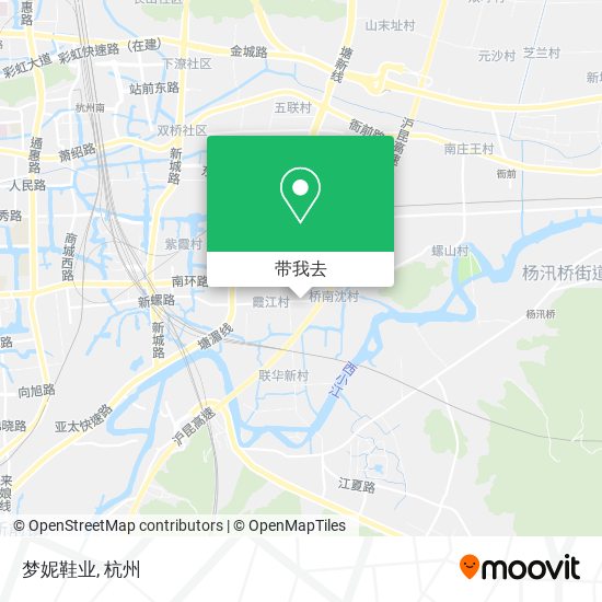 梦妮鞋业地图
