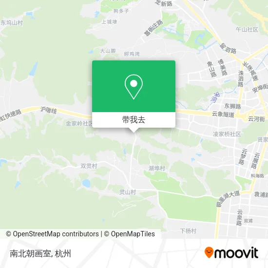 南北朝画室地图