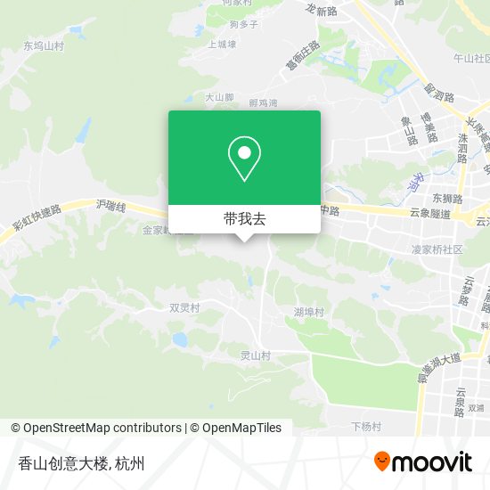 香山创意大楼地图