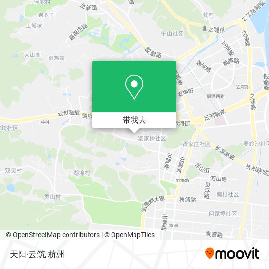 天阳·云筑地图