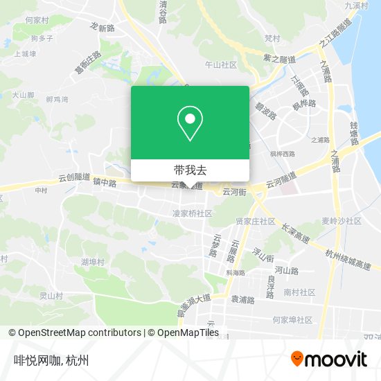 啡悦网咖地图