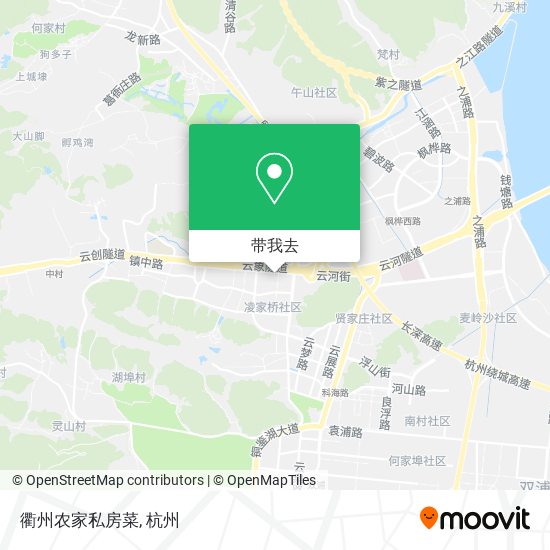 衢州农家私房菜地图