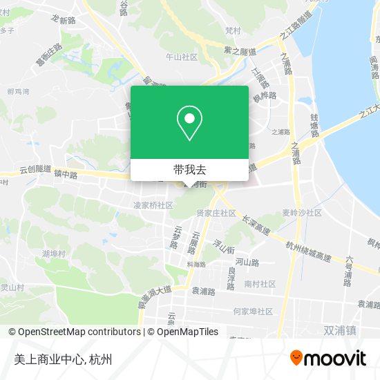 美上商业中心地图