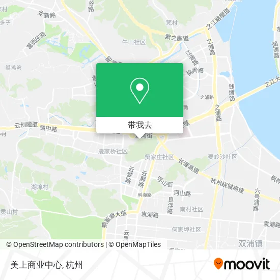 美上商业中心地图