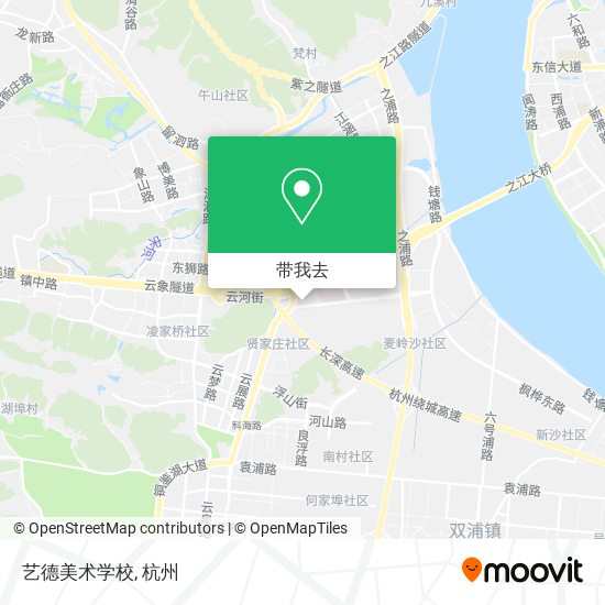 艺德美术学校地图