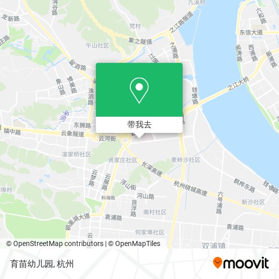 育苗幼儿园地图