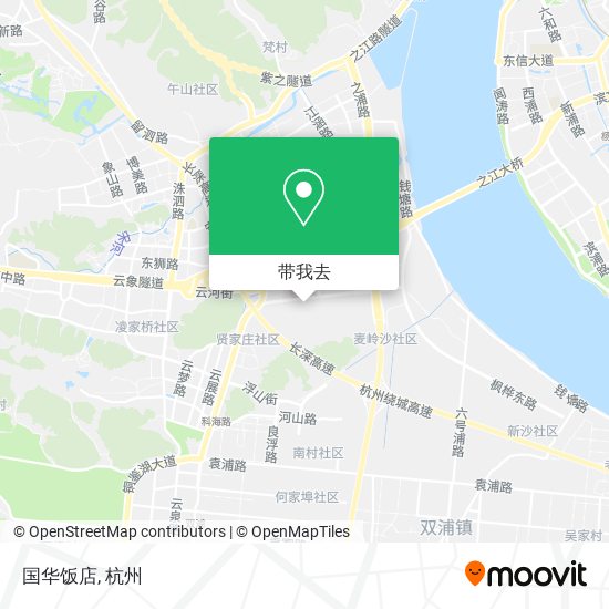 国华饭店地图