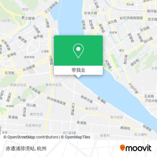 赤通浦排涝站地图