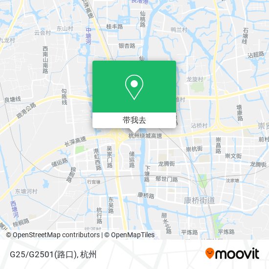 G25/G2501(路口)地图
