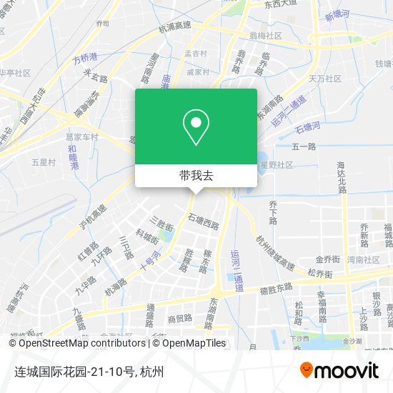 连城国际花园-21-10号地图