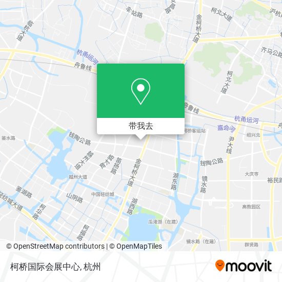 柯桥国际会展中心地图