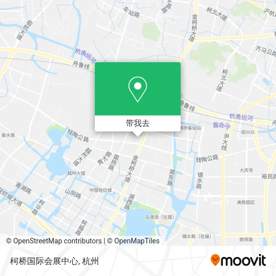 柯桥国际会展中心地图