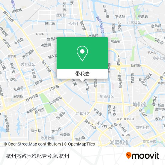 杭州杰路驰汽配壹号店地图