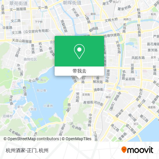 杭州酒家-正门地图