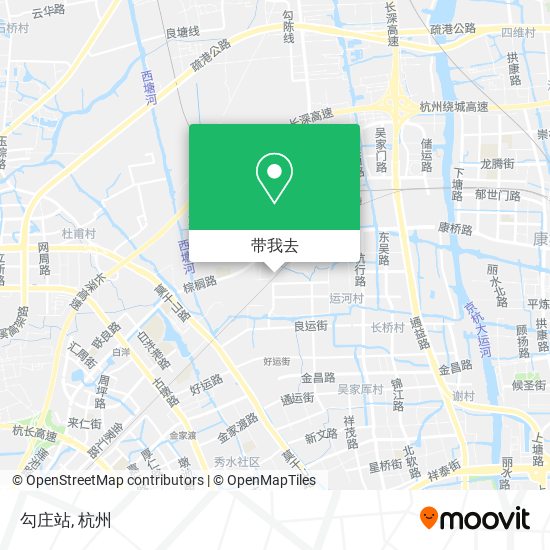 勾庄站地图