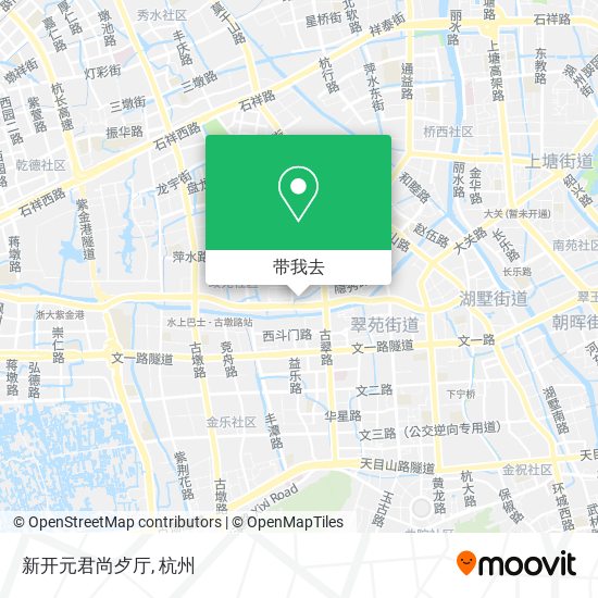 新开元君尚歺厅地图