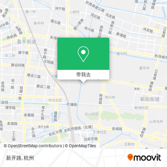 新开路地图