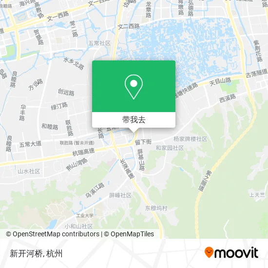 新开河桥地图