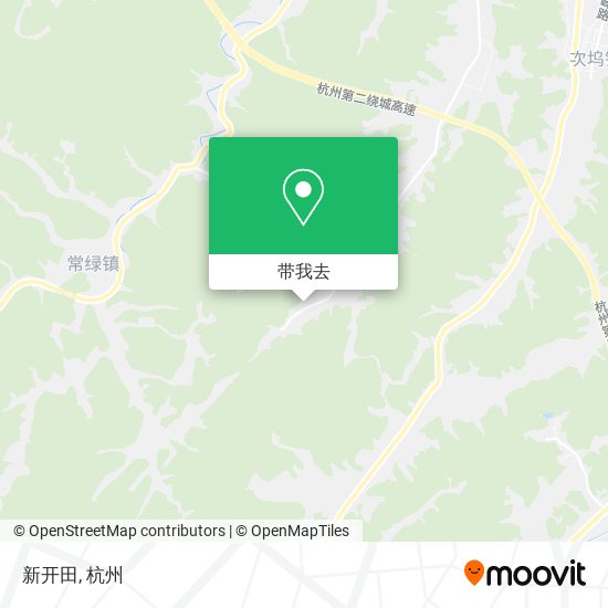 新开田地图