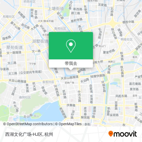 西湖文化广场-HJ区地图