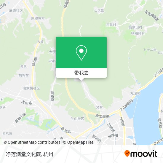 净莲满堂文化院地图