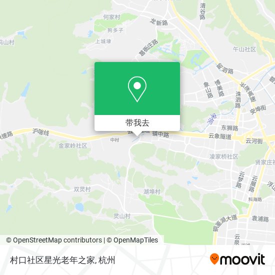 村口社区星光老年之家地图