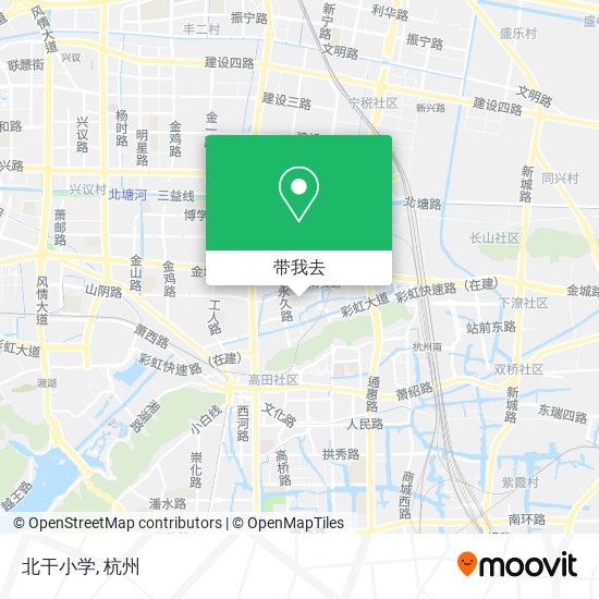 北干小学地图