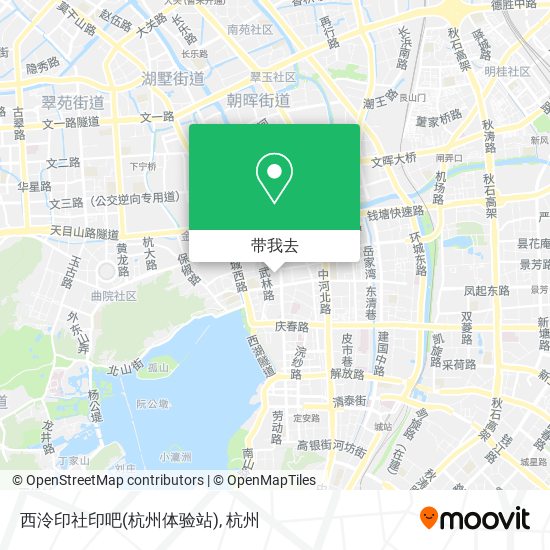 西泠印社印吧(杭州体验站)地图