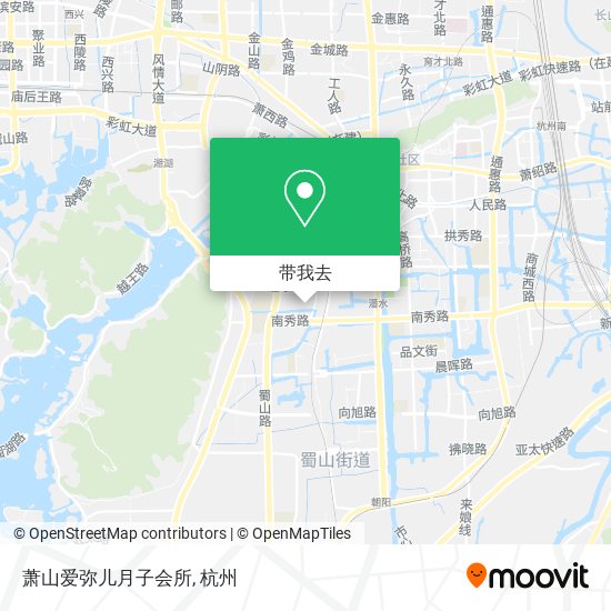 萧山爱弥儿月子会所地图