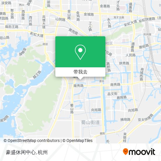 豪盛休闲中心地图
