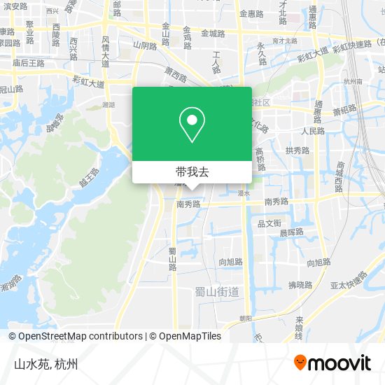 山水苑地图