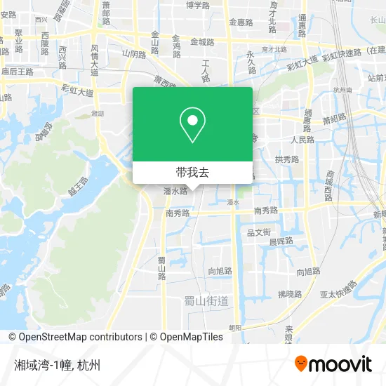 湘域湾-1幢地图