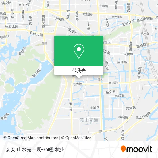 众安·山水苑一期-36幢地图