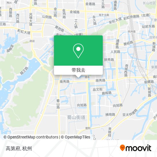 高第府地图