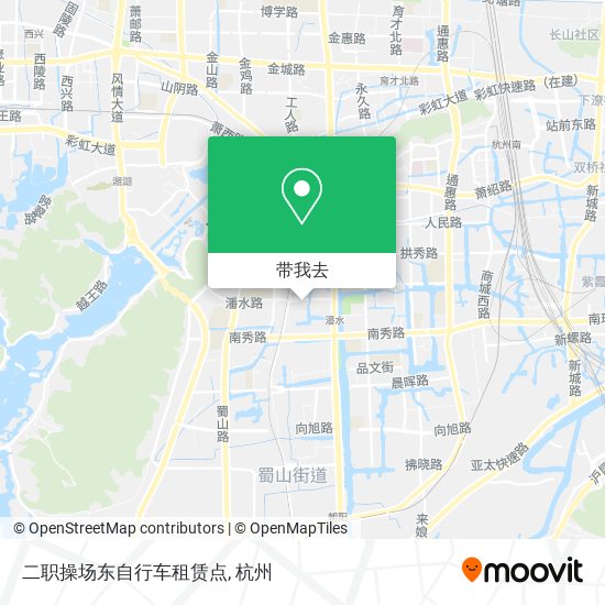 二职操场东自行车租赁点地图
