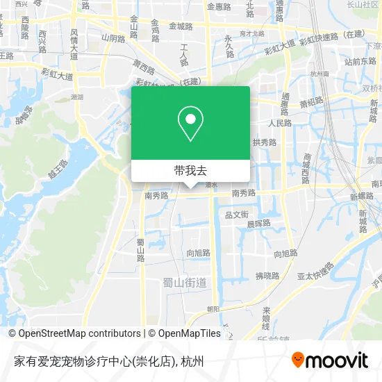 家有爱宠宠物诊疗中心(崇化店)地图