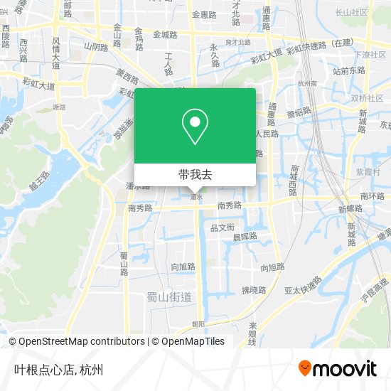 叶根点心店地图