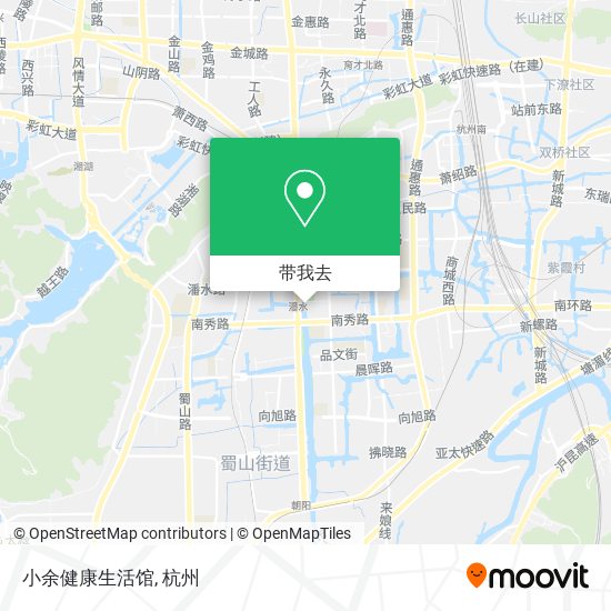 小余健康生活馆地图
