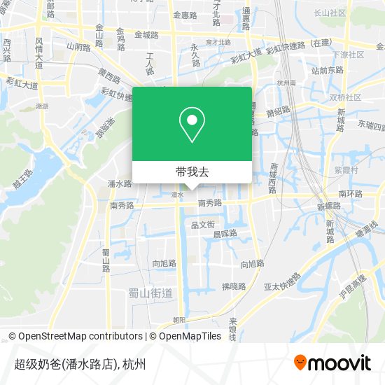 超级奶爸(潘水路店)地图