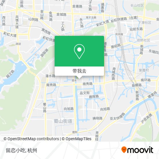 留恋小吃地图