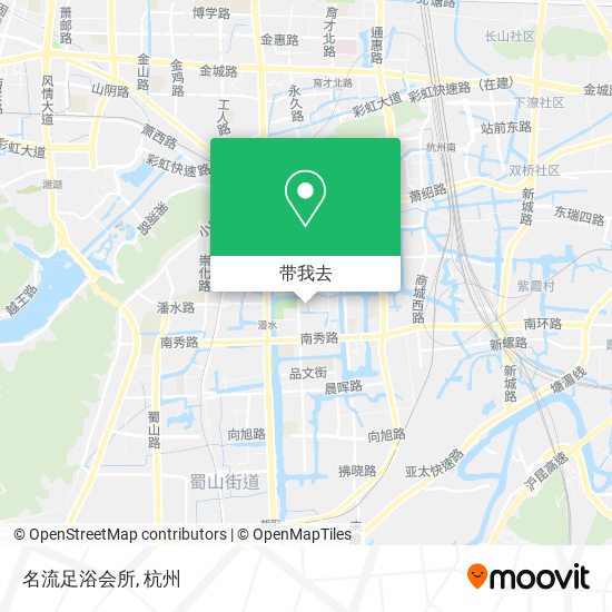 名流足浴会所地图
